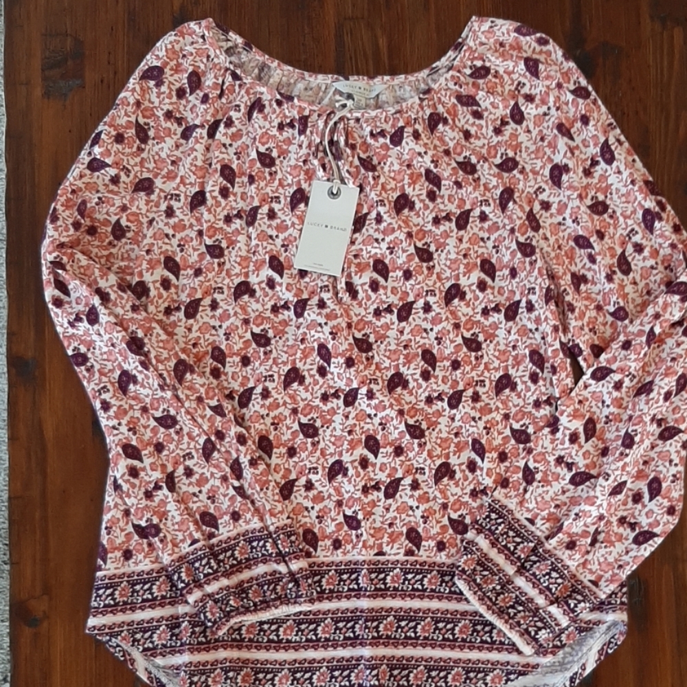 Lucky Brand Floral Top